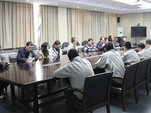 洛陽中科信息產業研究院“萬安眾創 博士大講堂”專題調研團隊到訪中集凌宇